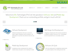 Tablet Screenshot of goldevelopers.com